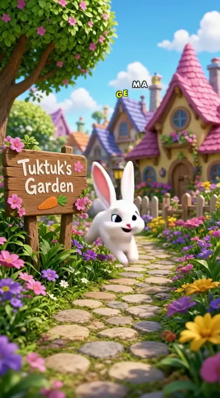 Cute 3D animated cartoon for kids — AI cartoon