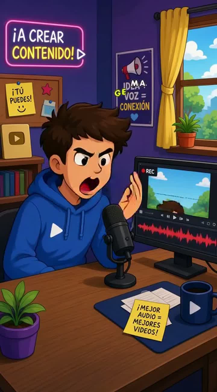 Haz ahora un video totalmente distinto que sea asi — AI cartoon