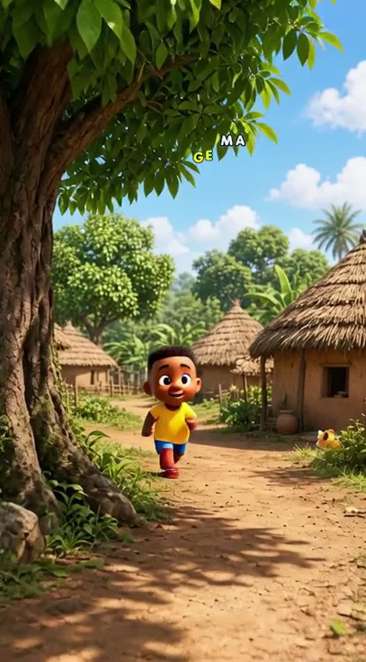 VISUAL STYLE — AI cartoon