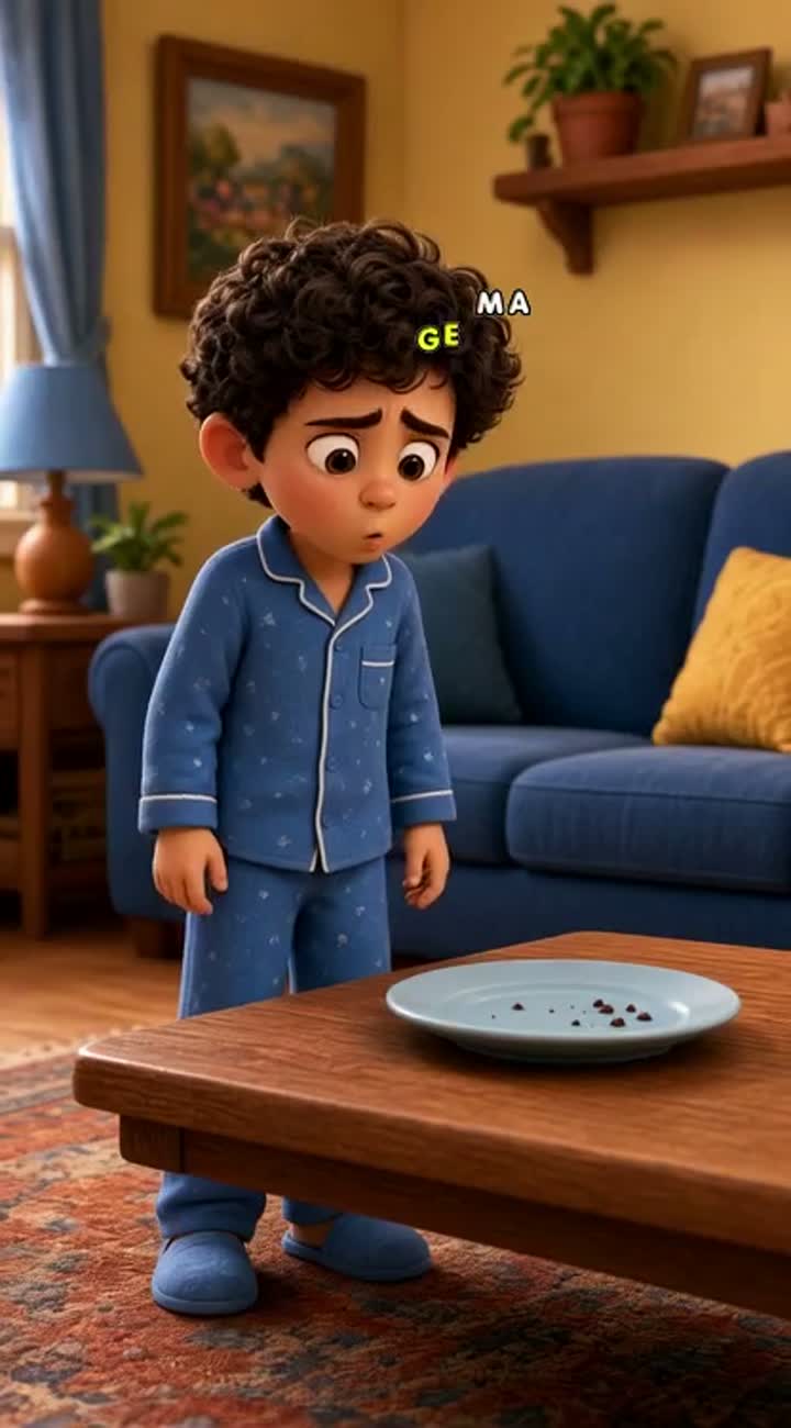 High-quality 3D animated cartoon in a charming… — AI cartoon