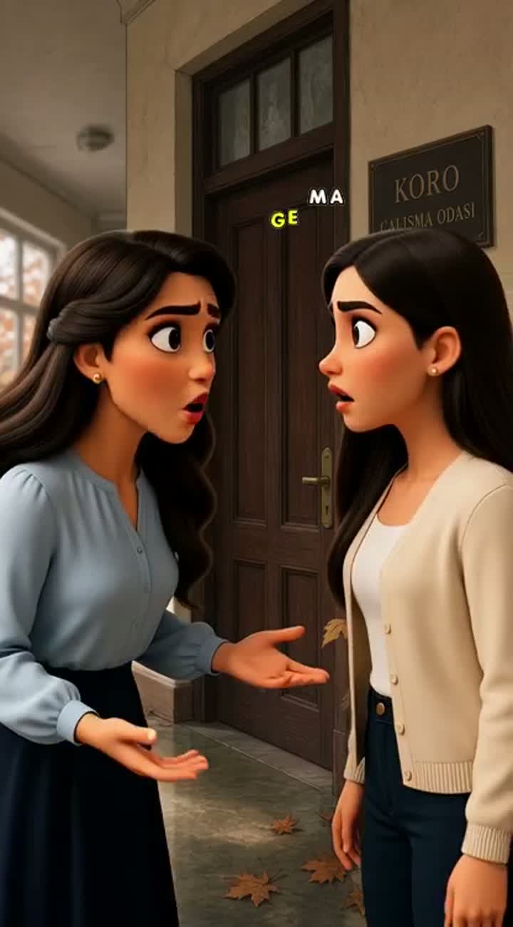 Bir Ay Sonra" - Sürüm 2 — AI cartoon