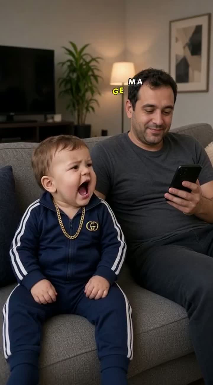 Ultra-realistic, hilarious 4K video of a chubby… — AI cartoon