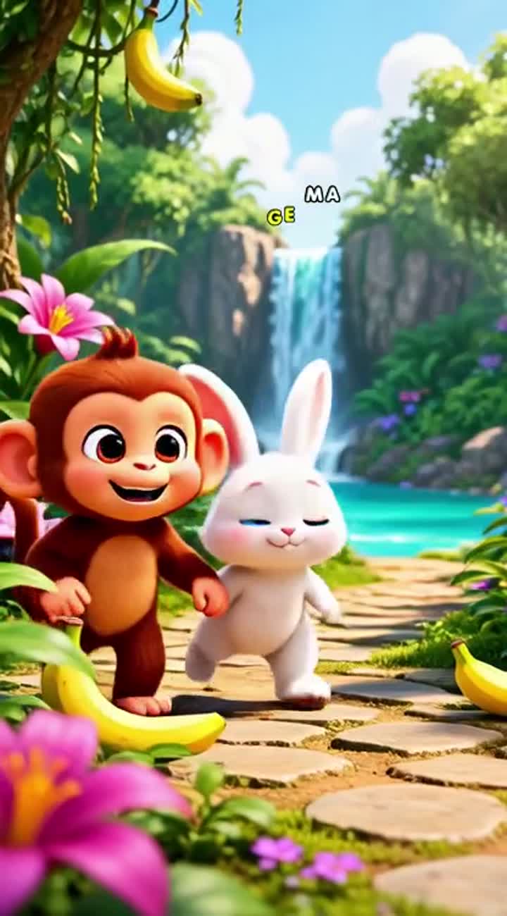 Funny 3D cartoon for kids — AI cartoon