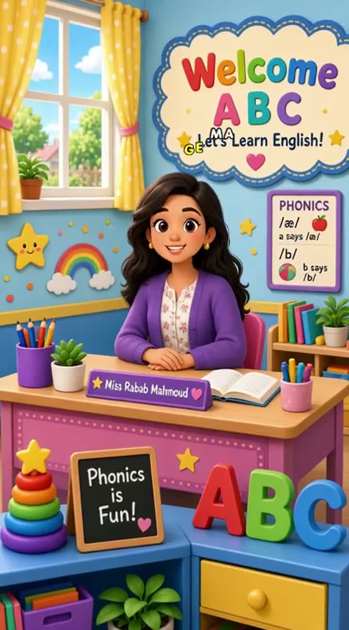 Vibrant, colourful cartoon animation with smooth… — AI cartoon