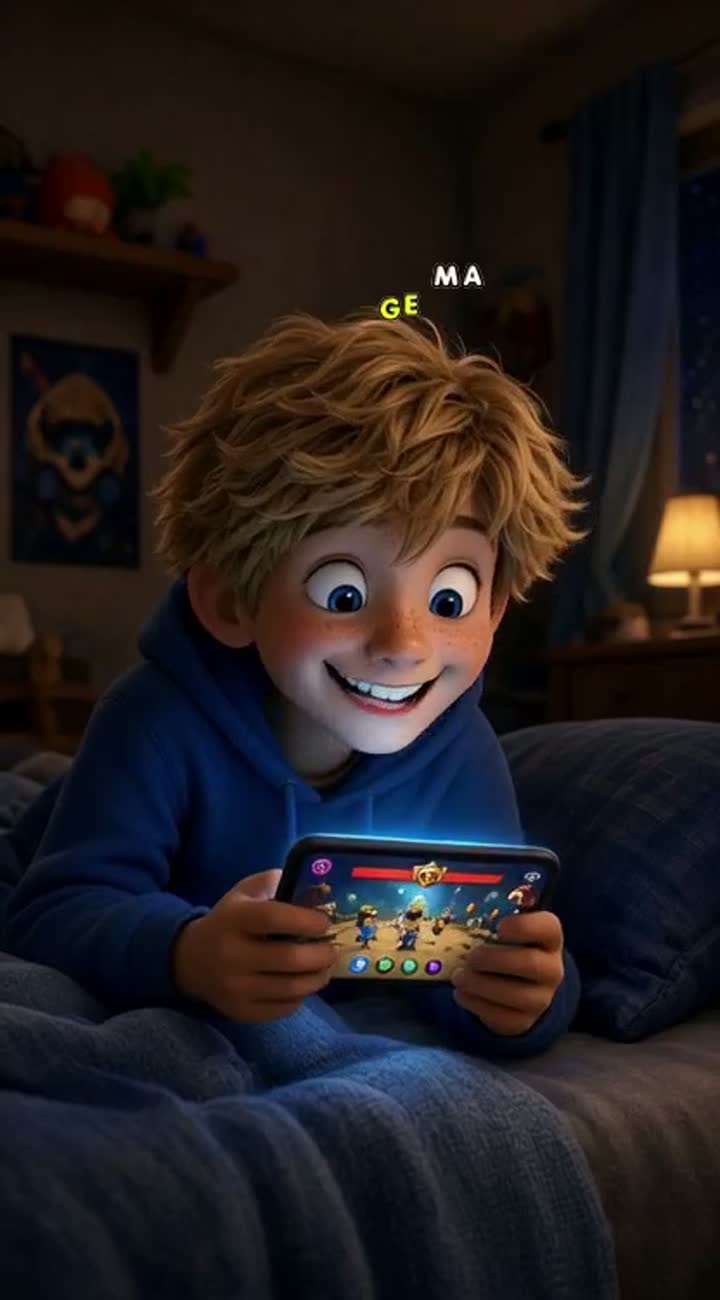 Cinematic 3D animated video in the exact style of the reference… — AI cartoon