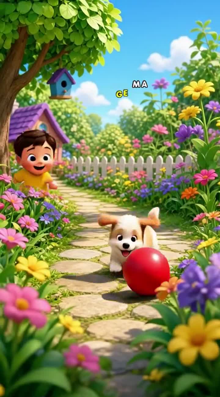 A cute little 3D preschool boy named Milo… — AI cartoon