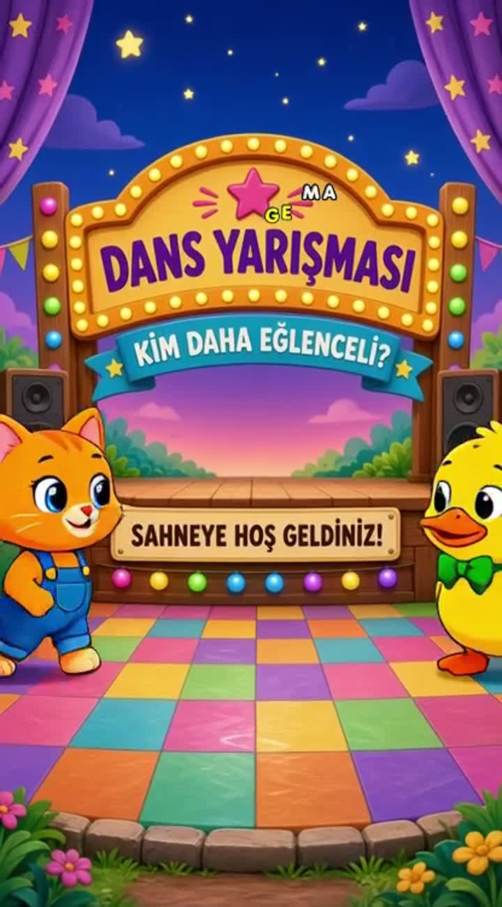 Mırmır is a cute orange kitten wearing blue overalls — AI cartoon