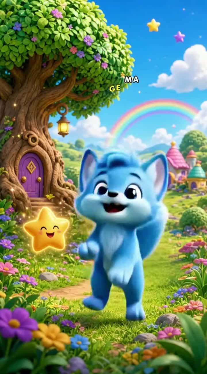 High-quality 3D animated cartoon video for a children's YouTube… — AI cartoon