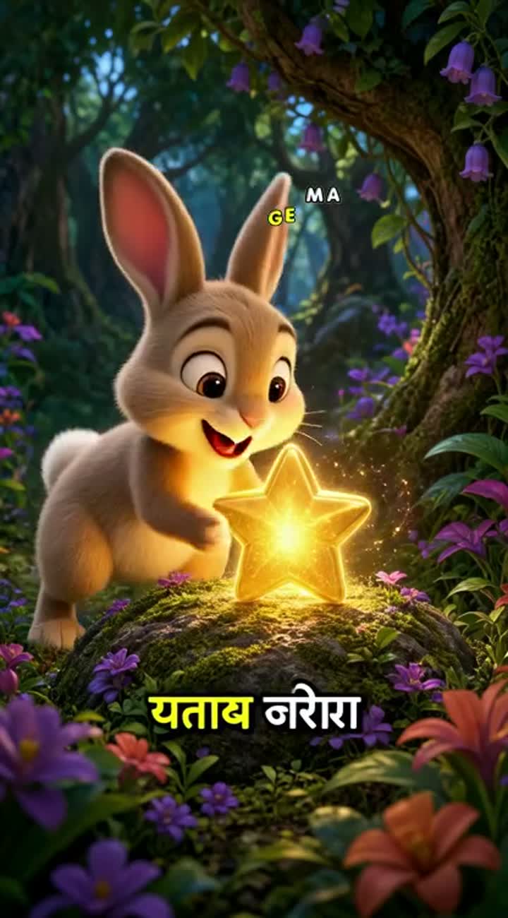 High-quality 3D animated cartoon video for a Hindi kids' YouTube… — AI cartoon