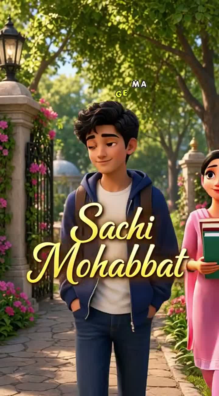 Sachi Mohabbat — AI cartoon