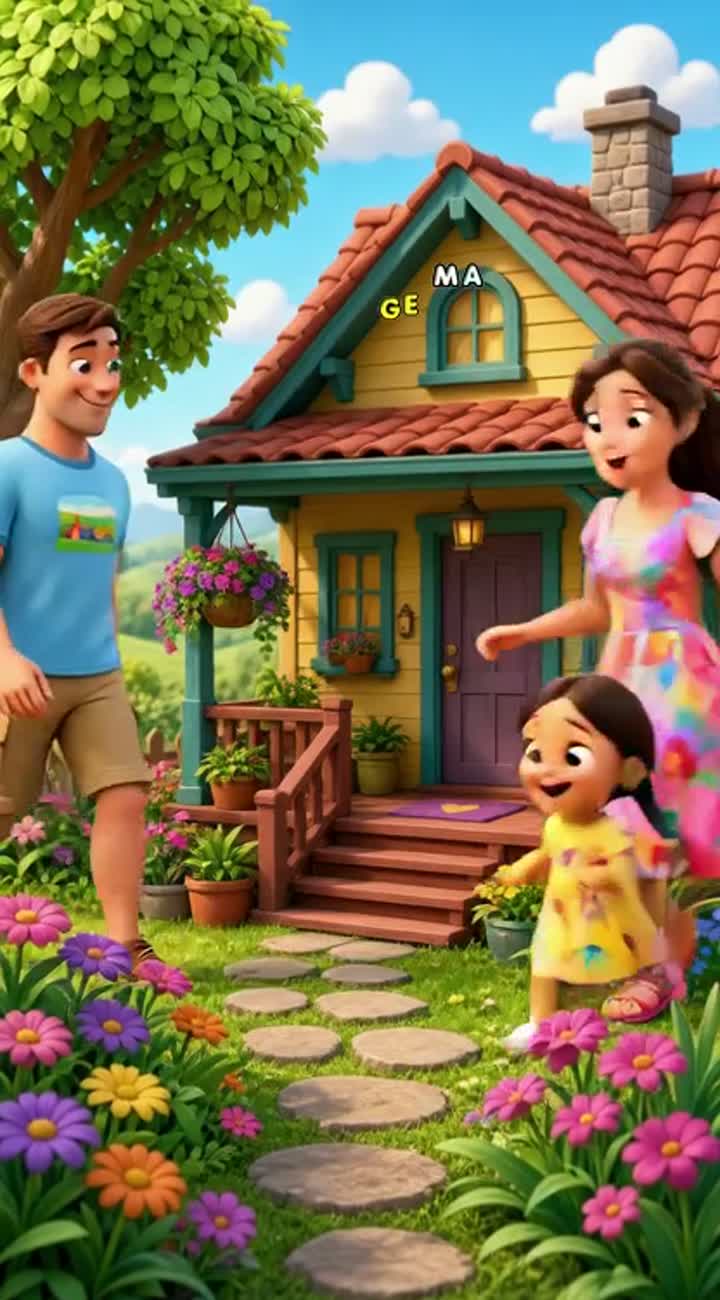 Vibrant, colourful educational animated cartoon featuring Ben… — AI cartoon
