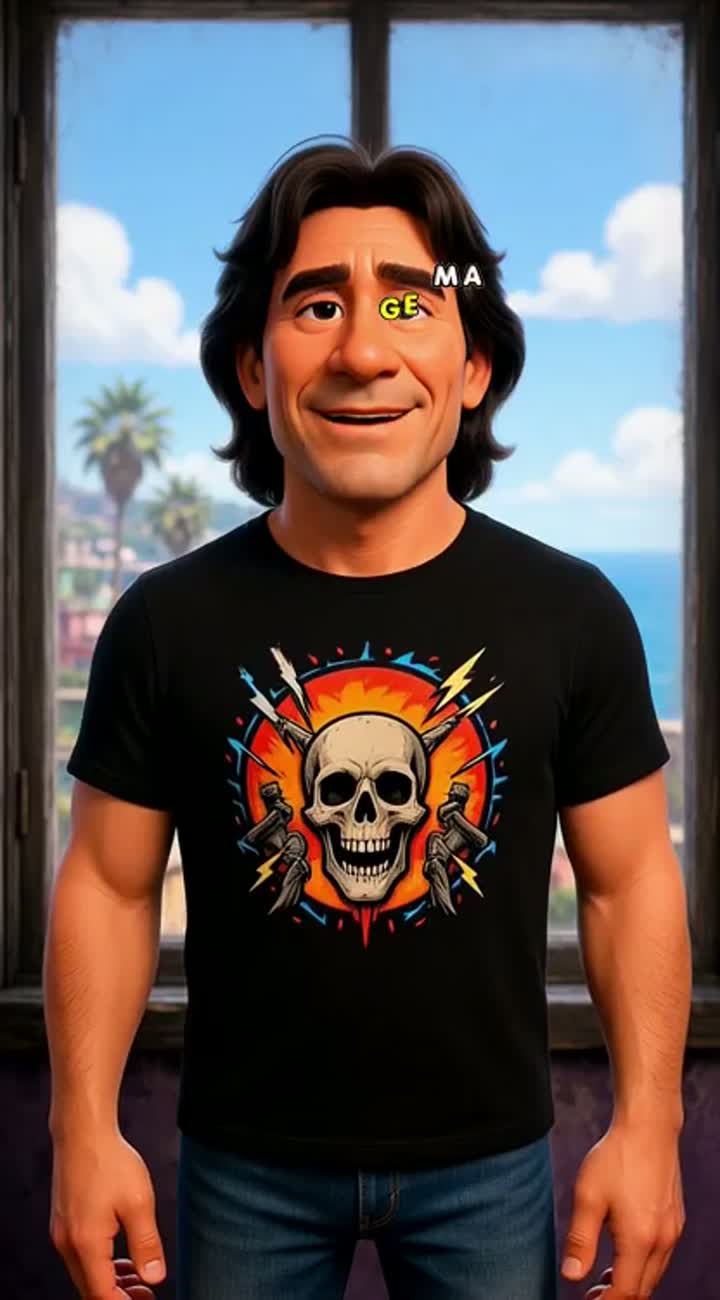 A cartoon character named Mike: Appearance… — AI cartoon