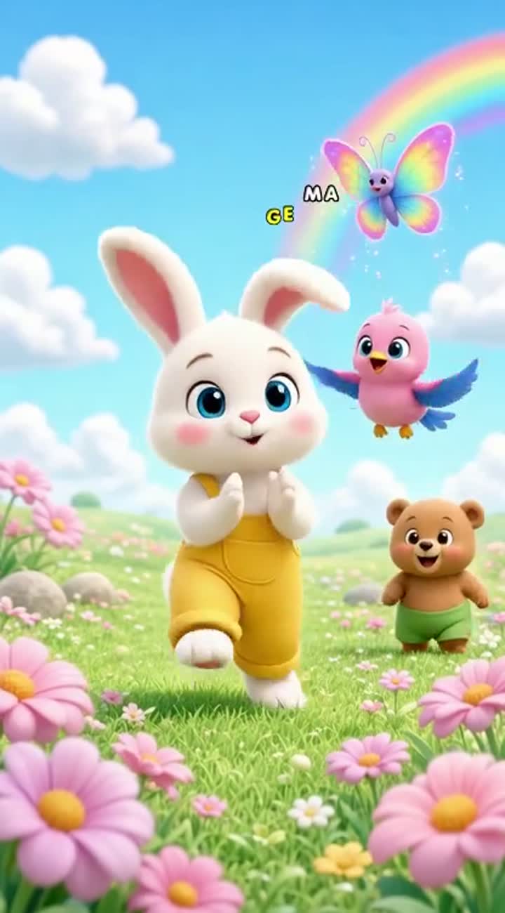 A high-quality 3D animated children's musical in a vibrant… — AI cartoon