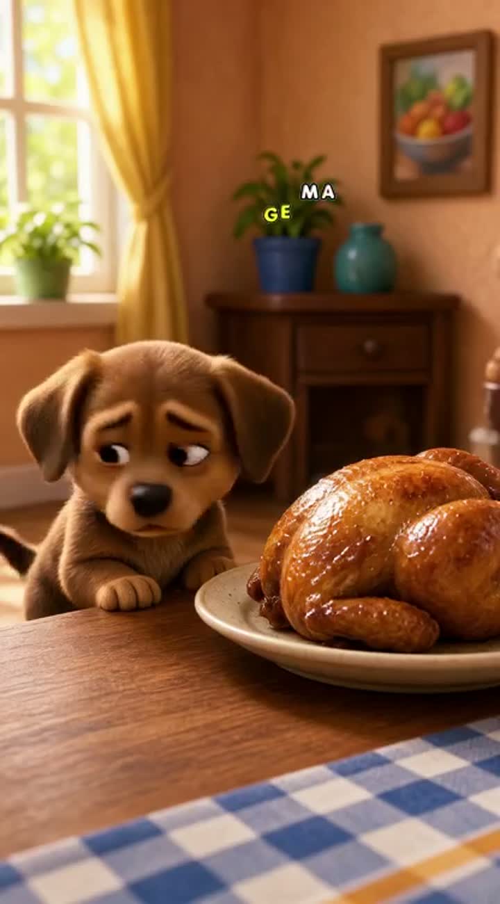 Funny, colorful 3D animated cartoon for Facebook Reels and YouTube… — AI cartoon