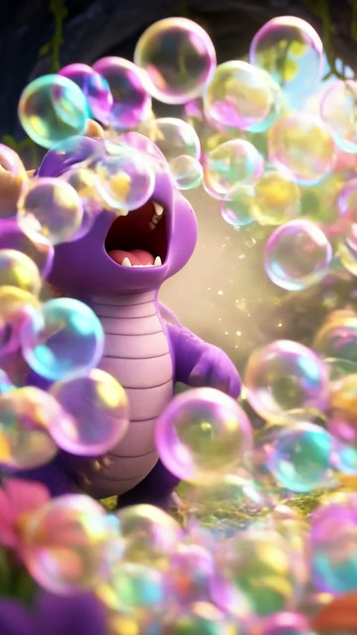 The Baby Dragon Who Couldn't Stop Sneezing! — AI cartoon