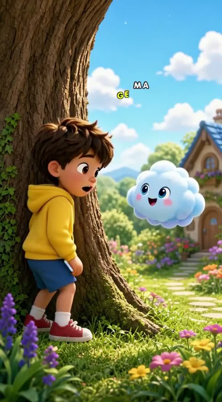 Complete animated children's cartoon episode titled — AI cartoon