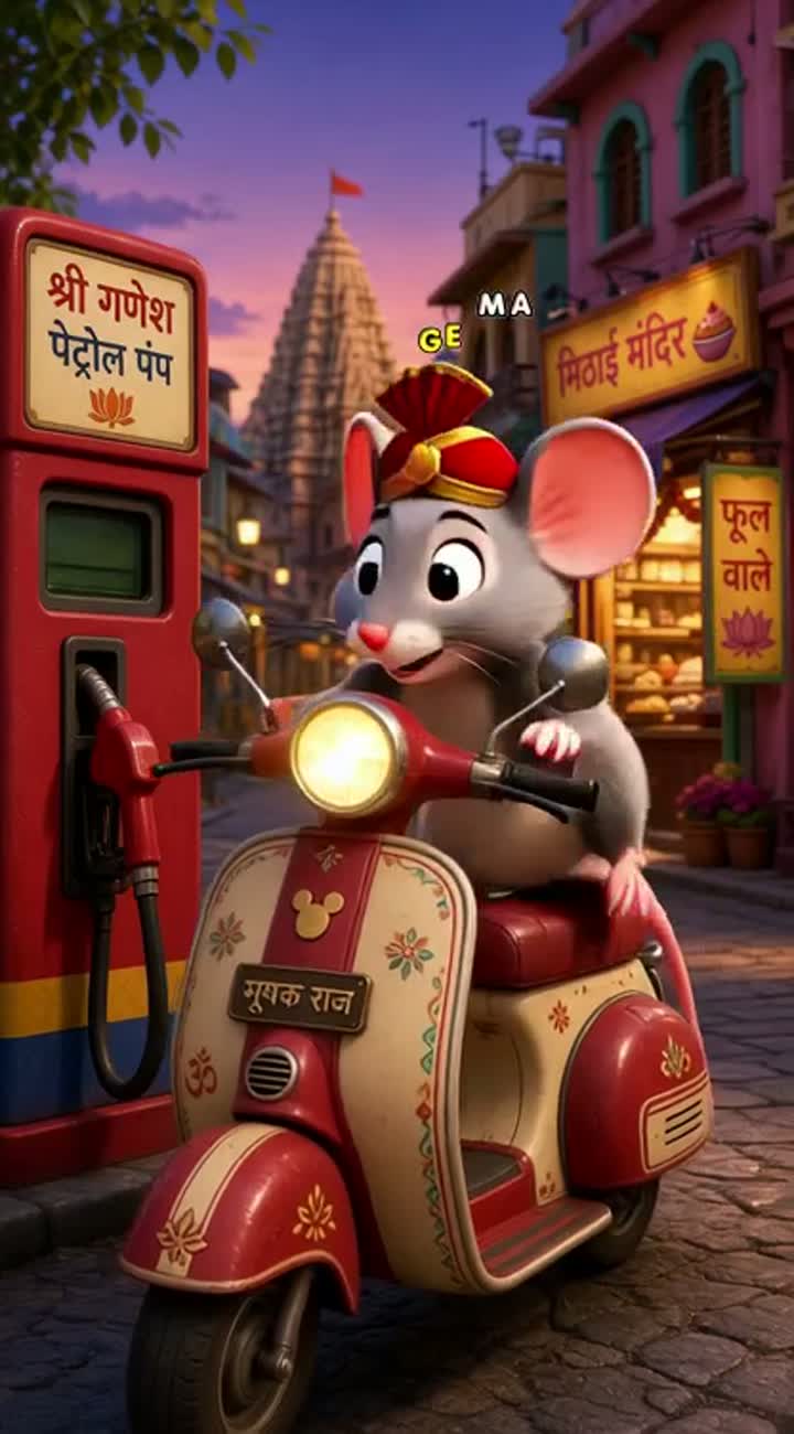 Funny 3D cartoon video in vertical 9:16 format — AI cartoon
