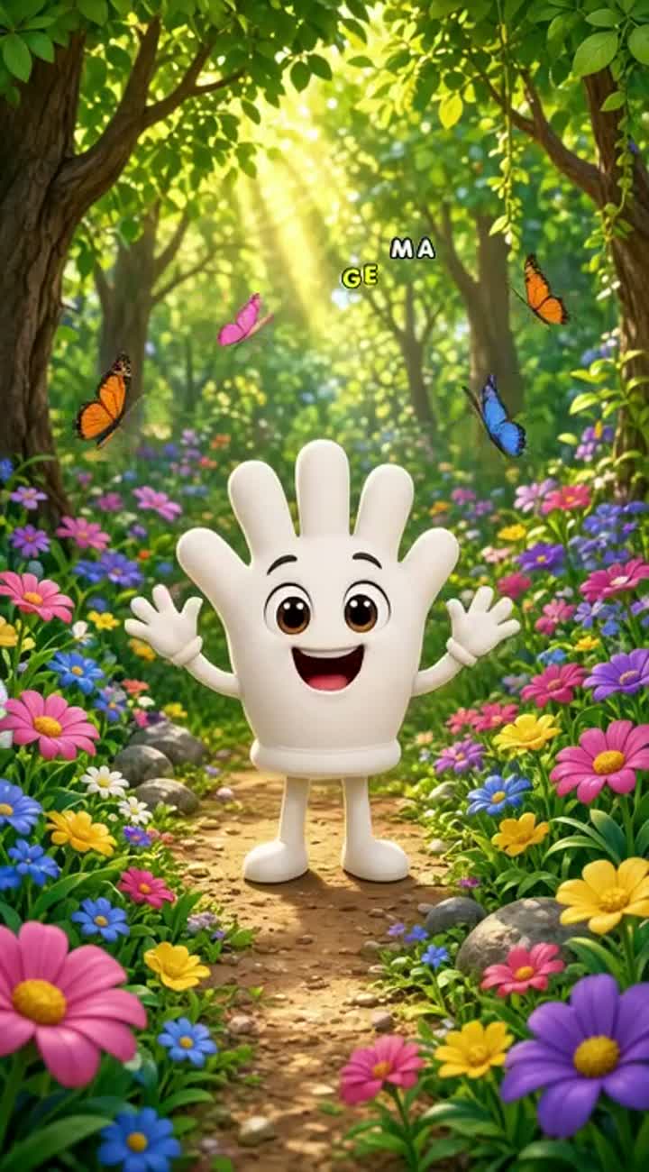 Vibrant, colorful cartoon with smooth animation… — AI cartoon