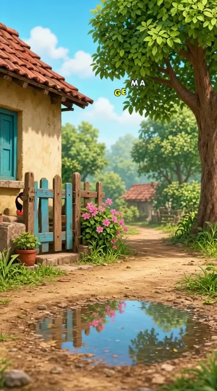 Bachpan ke din bhi kya din the... — AI cartoon