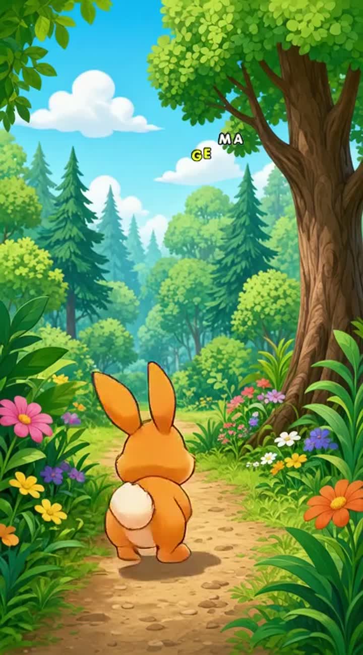 Bobo the Bunny — AI cartoon