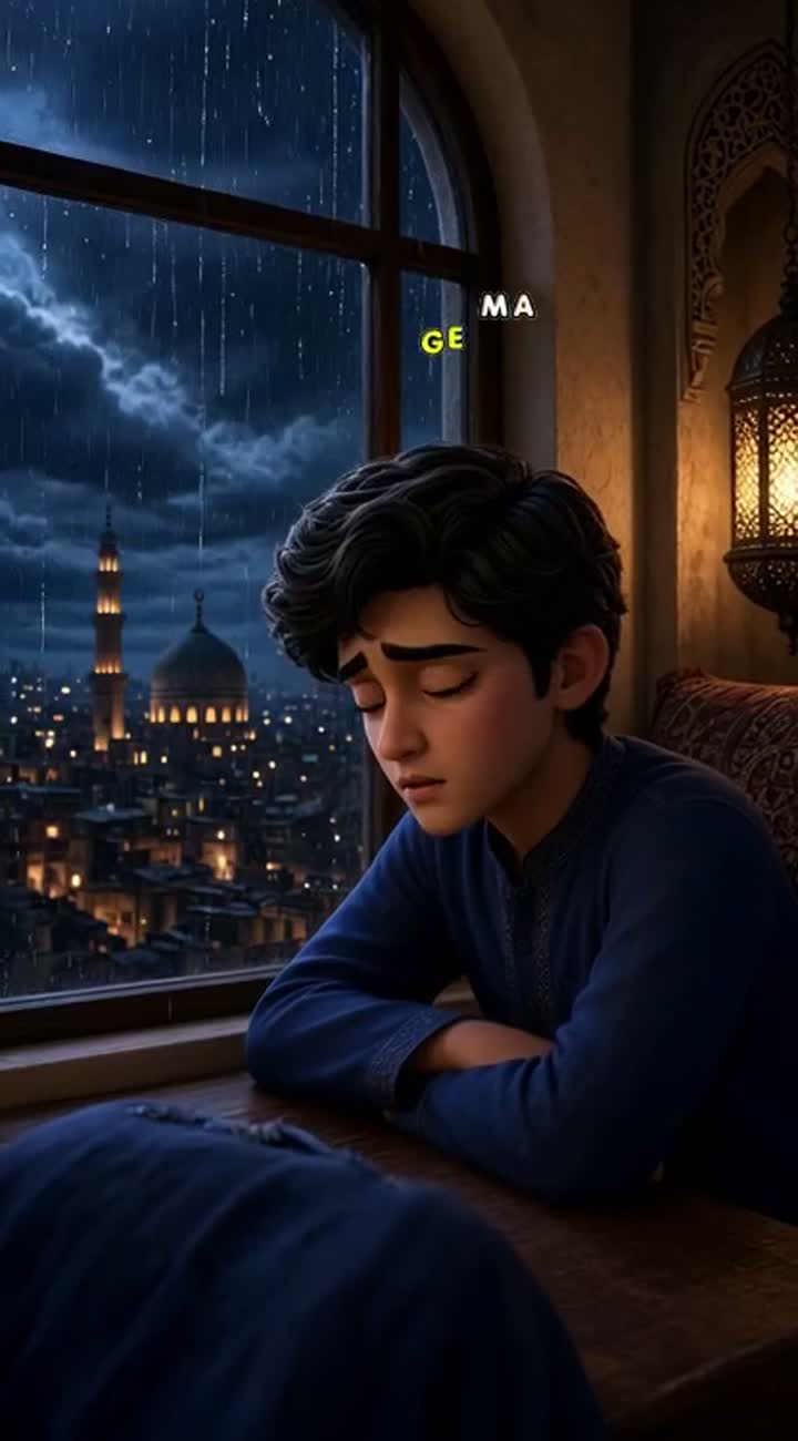 AI Cartoon Video Prompt - Urdu Poetry — AI cartoon