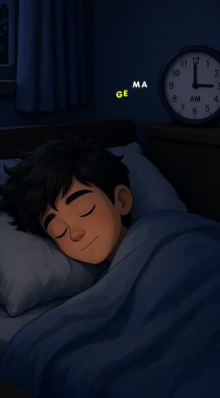 Your Brain at 3 AM - Animated Short Script — AI cartoon