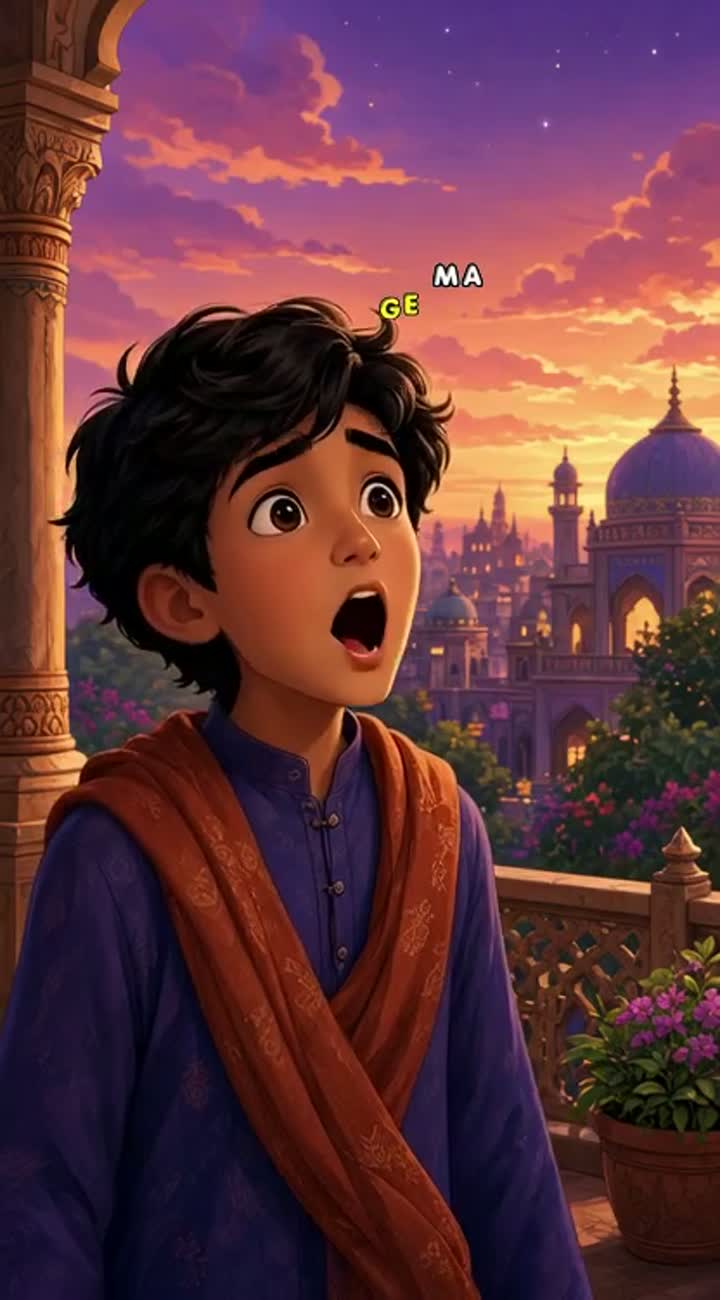 Rich colours and smooth, fluid animation — AI cartoon