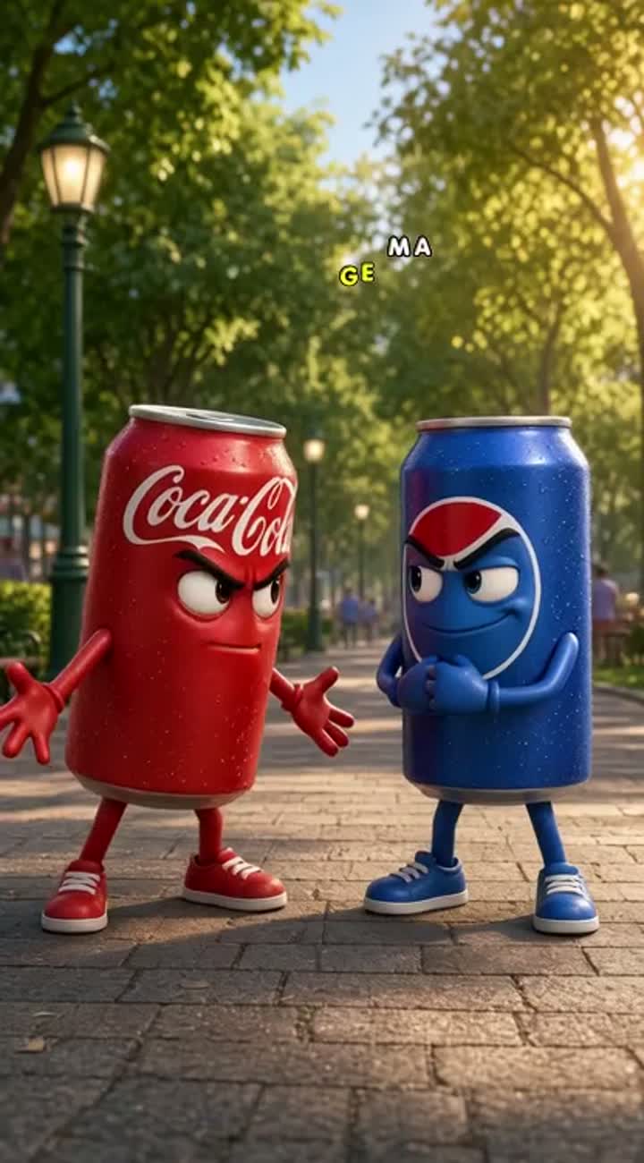 Expressive animation, cinematic lighting… — AI cartoon
