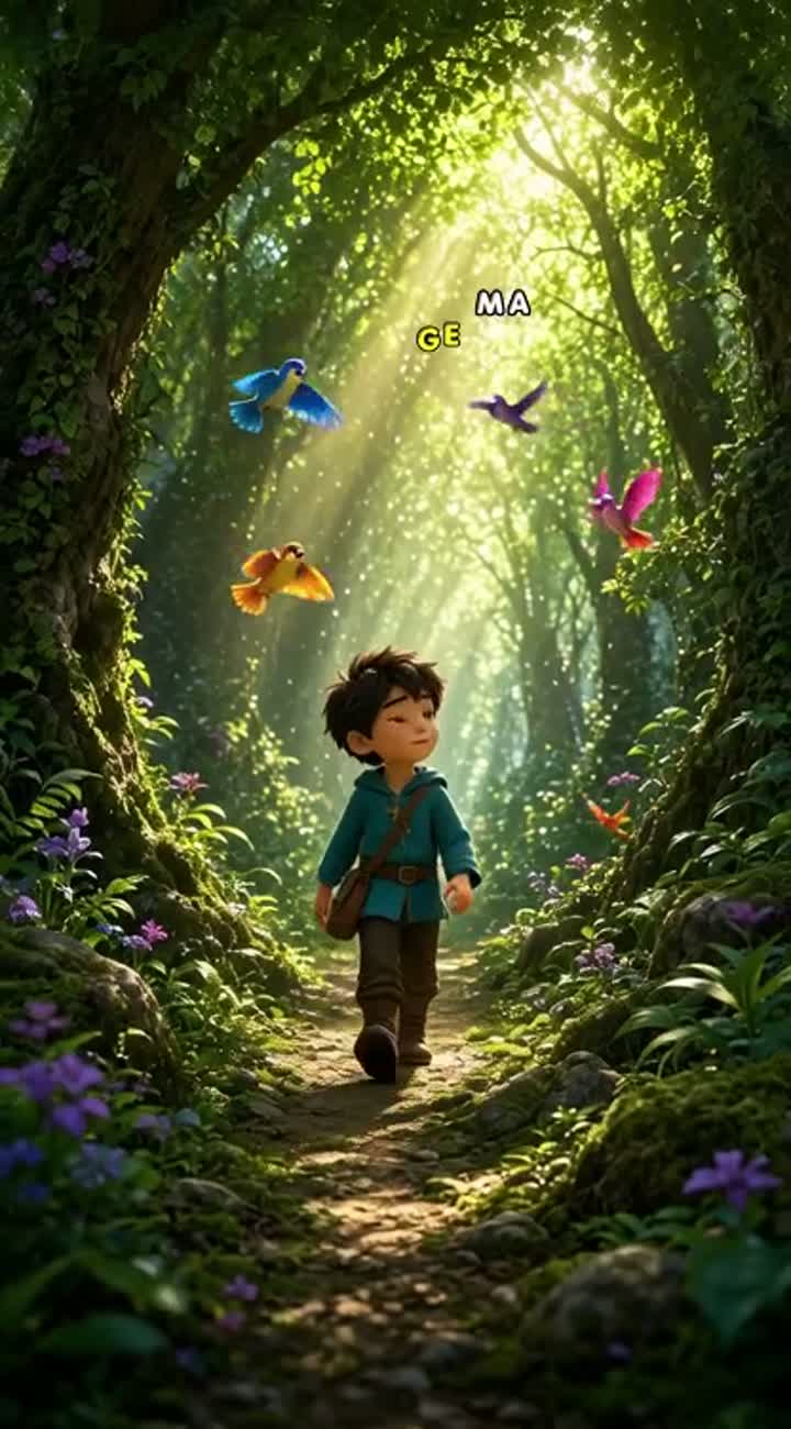 High-quality 3D animated cartoon movie trailer — AI cartoon
