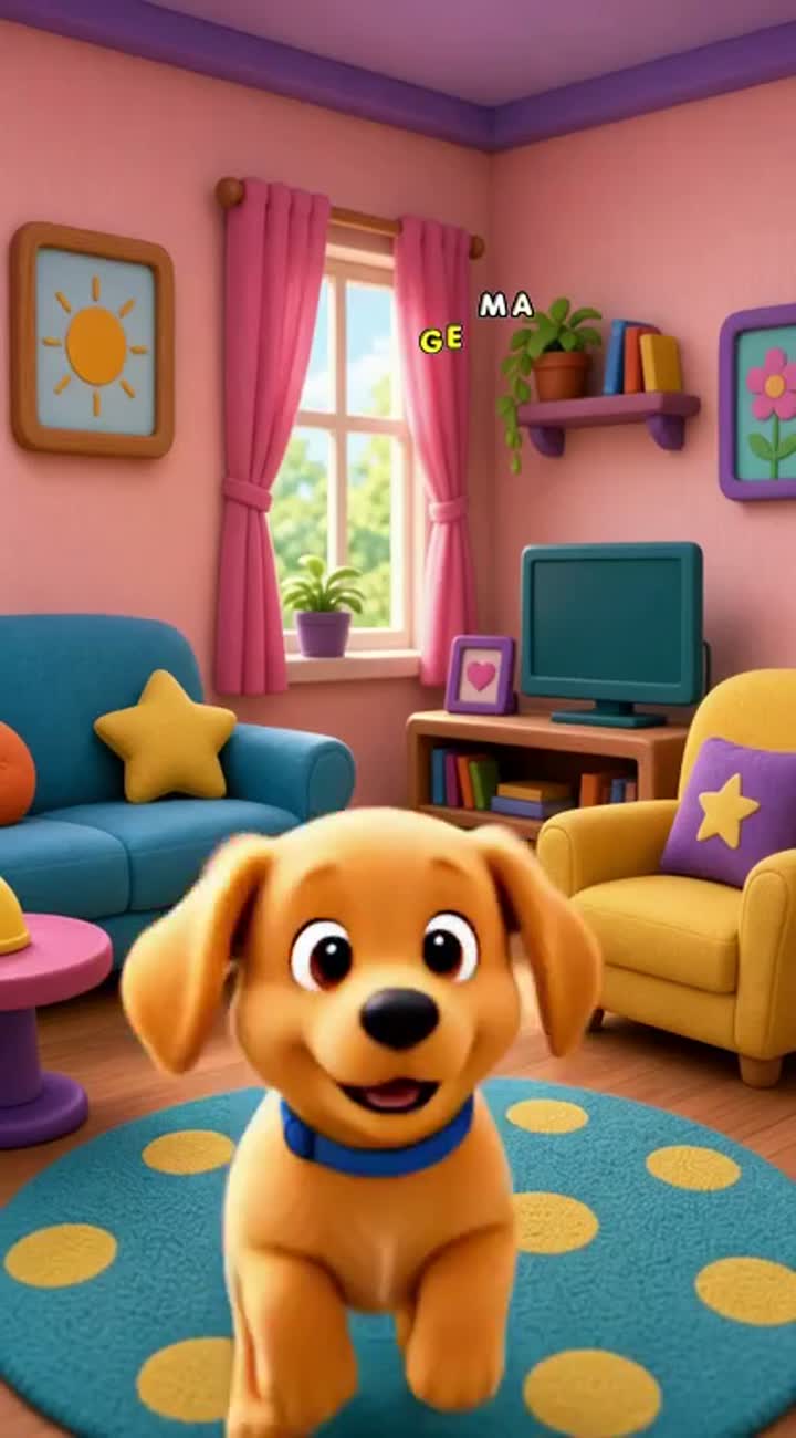 High-quality 3D cartoon for children — AI cartoon