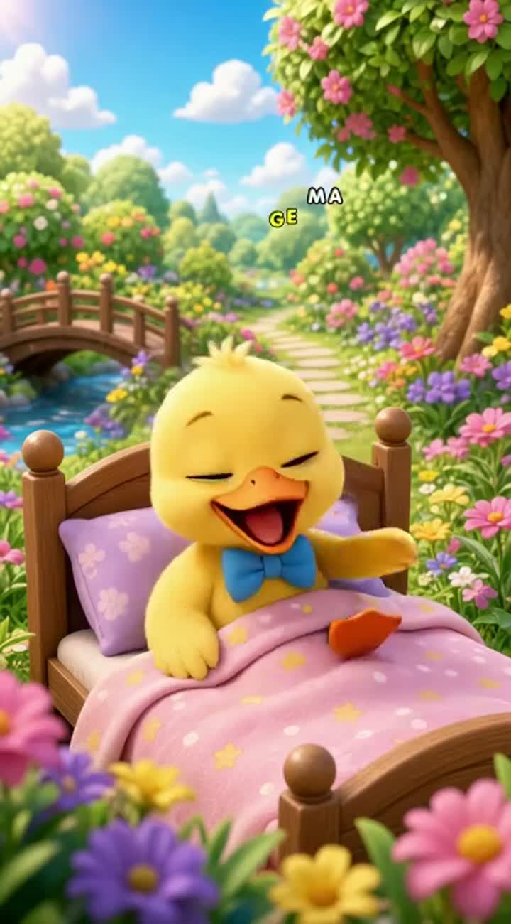 The Happy Little Animals — AI cartoon