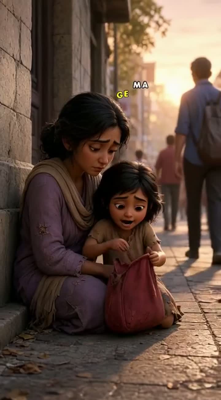 3D animated cartoon short film, vertical 9:16 — AI cartoon