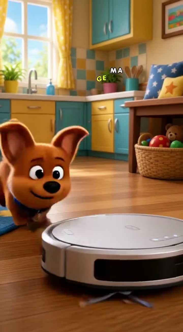 Funny 3D animated cartoon for children — AI cartoon