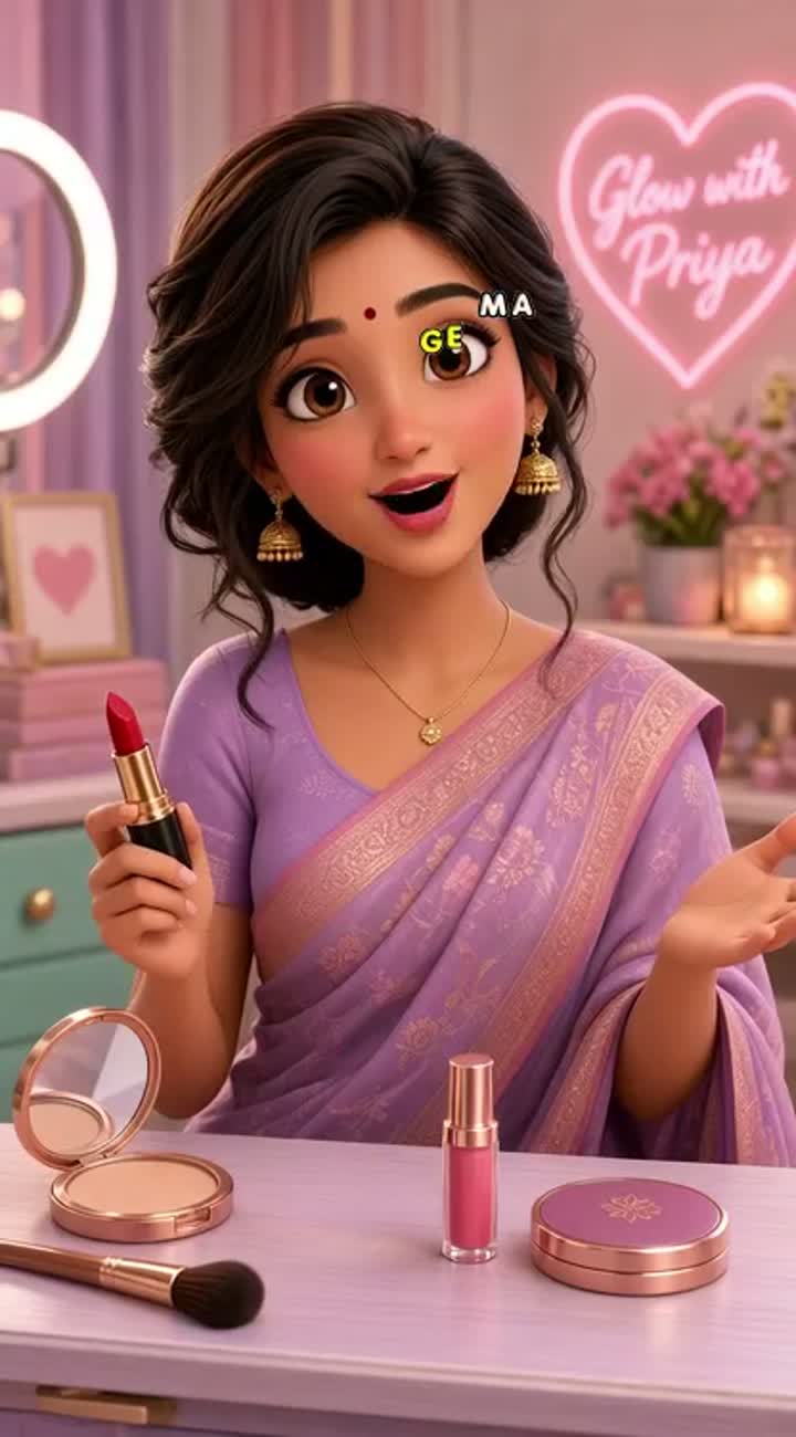 A vibrant, high-quality 3D Pixar-style animated character render… — AI cartoon