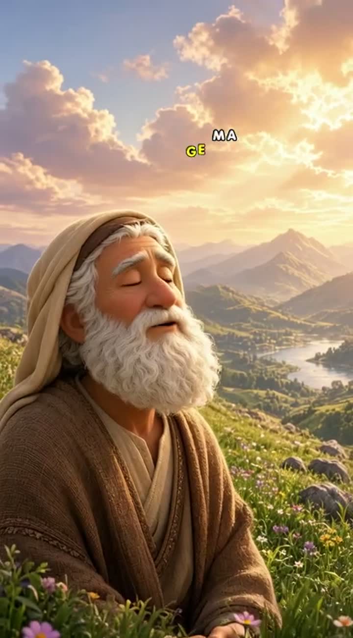 Beautiful, cinematic 3D animated Bible movie for children — AI cartoon