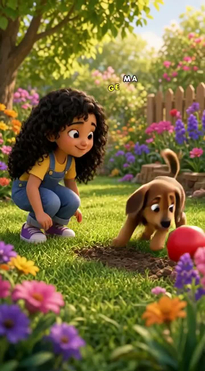 Video infantil animado en 3D, horizontal 16:9 — AI cartoon